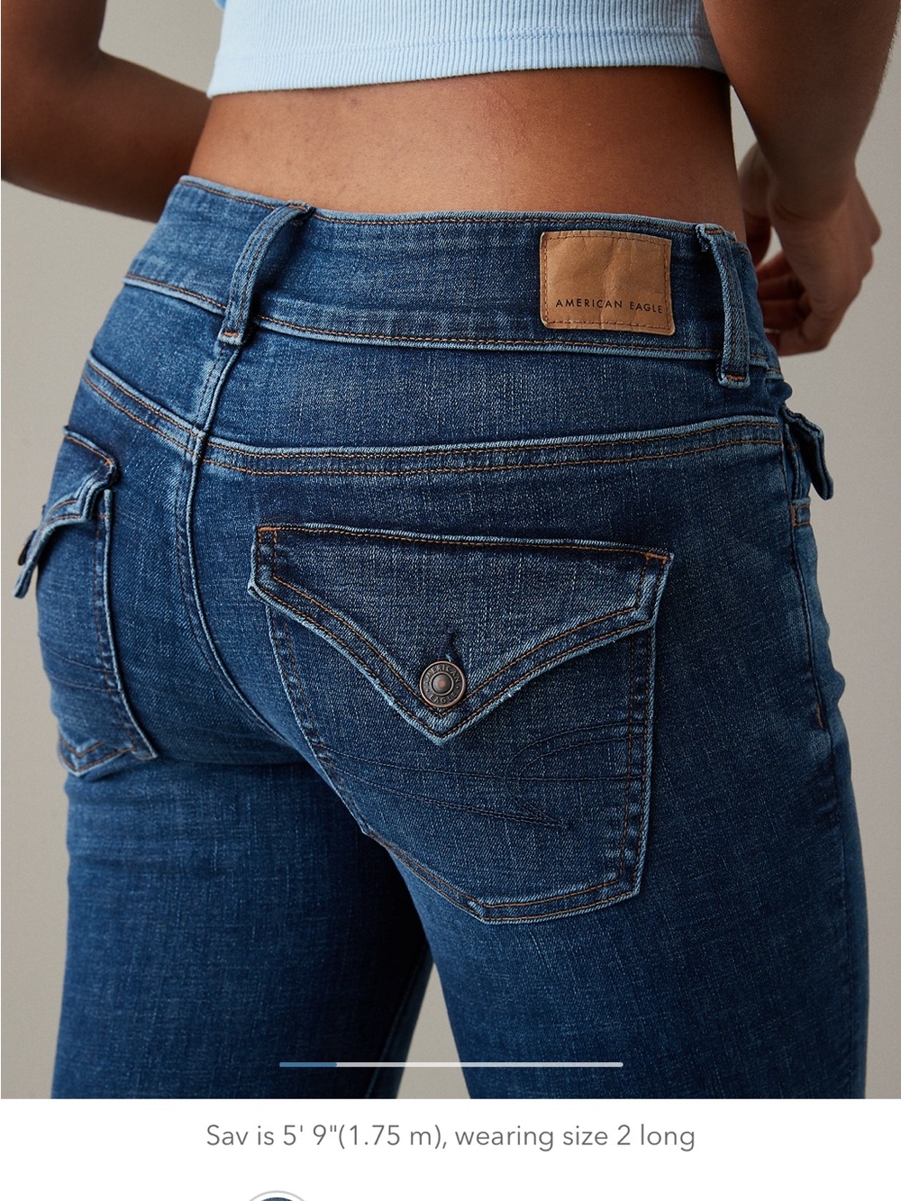 American Eagle Outfitters super low-rise Jegging NWT